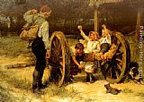 Frederick Morgan Canvas Paintings - Merry as the day is long